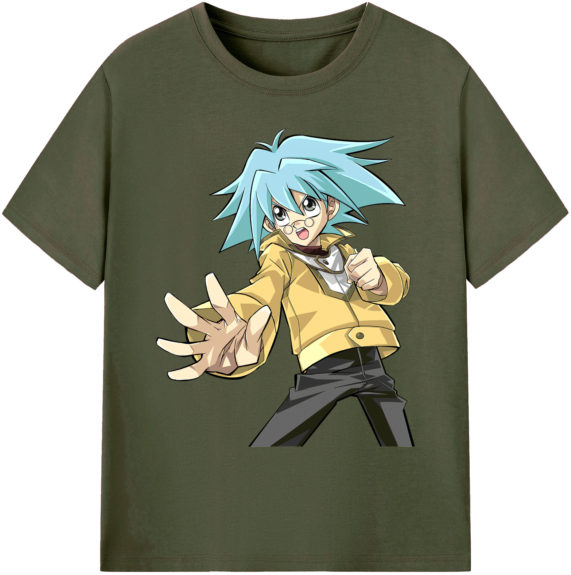 （画像用） 遊☆戯☆王 Yu-Gi-Oh! 綿100％ メンズ半袖Tシャツ｜肌触りやわらか＆通気性